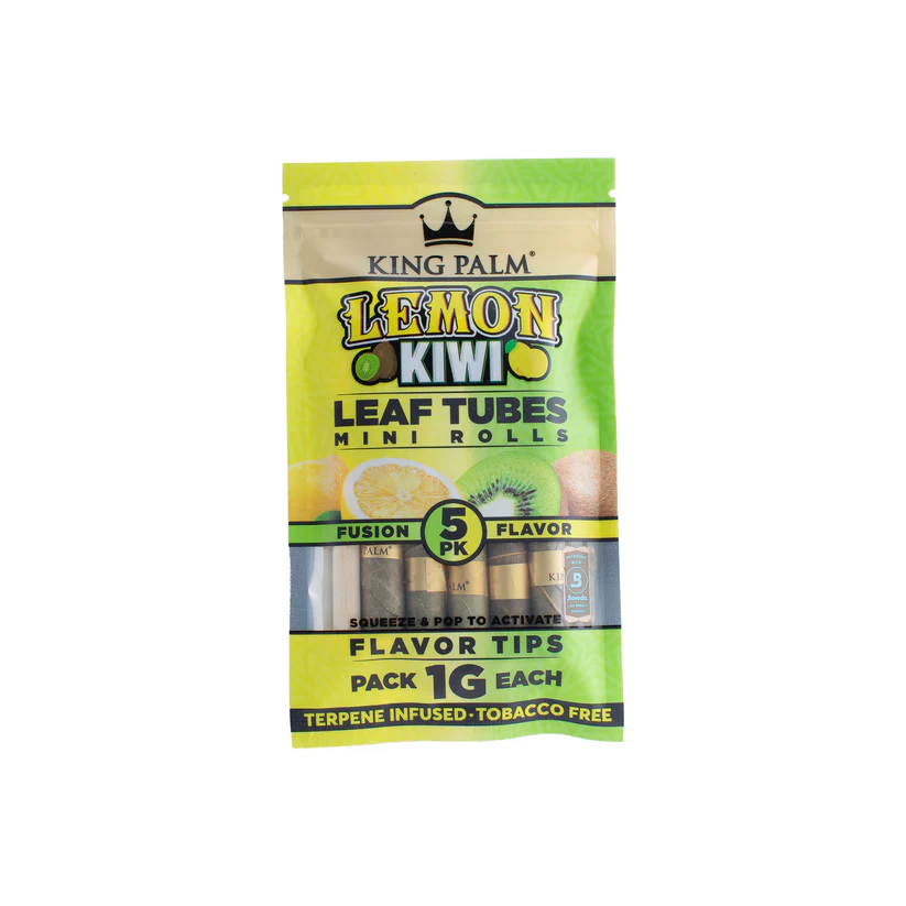 King Palm | Mini Rolls | Lemon Kiwi | 5 pack
