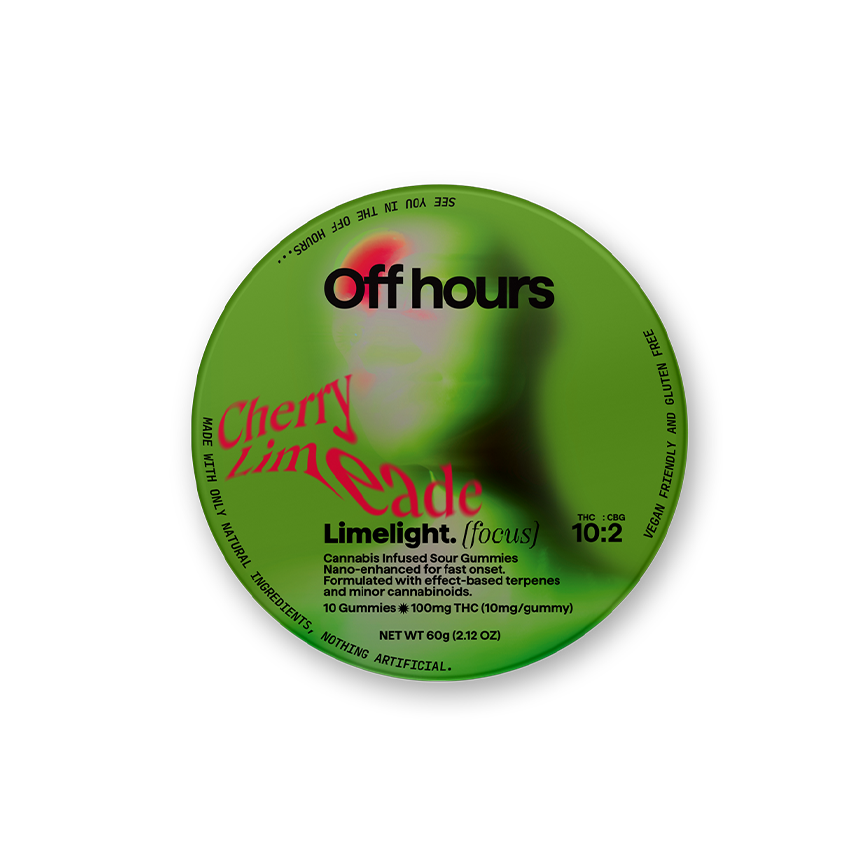 No Wave | Lime Light Cherry Limeade | Gummies | 100mg 10pk