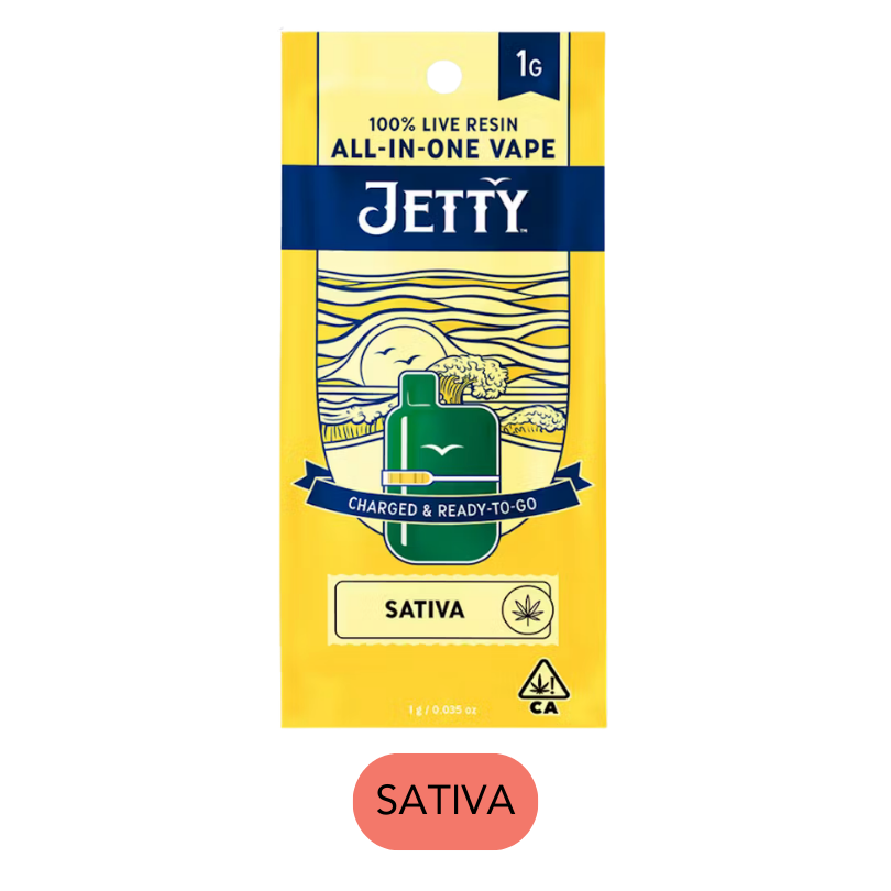 Jetty - Live Resin - Sour Strawberry - RTU - 1.0g