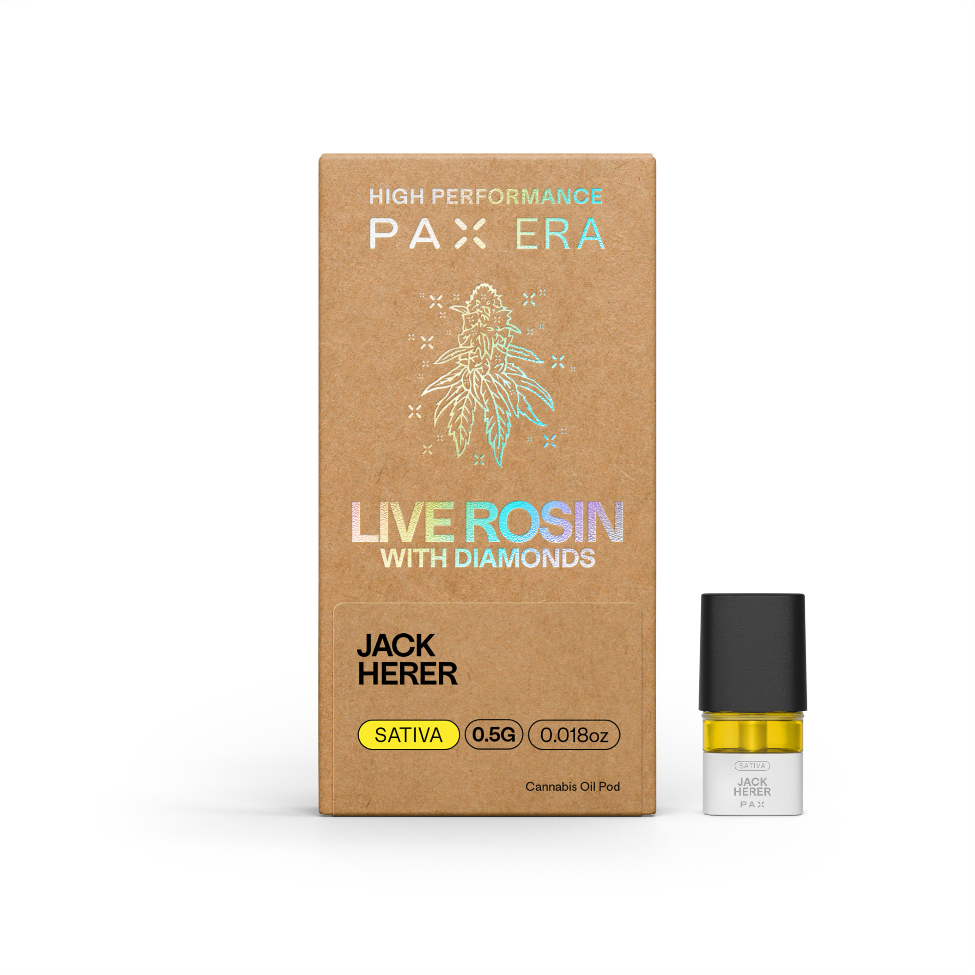 Pax | Jack Herer | Live Rosin | .5G POD