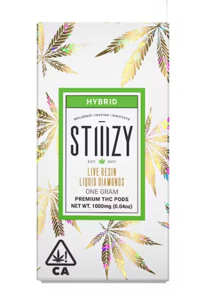 Stiiizy 1g Lemon Cherry Gelato Live Resin Pod PD