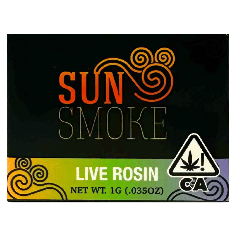 SunSmoke - Live Rosin - Platinum Kush - Concentrate - 1.0g