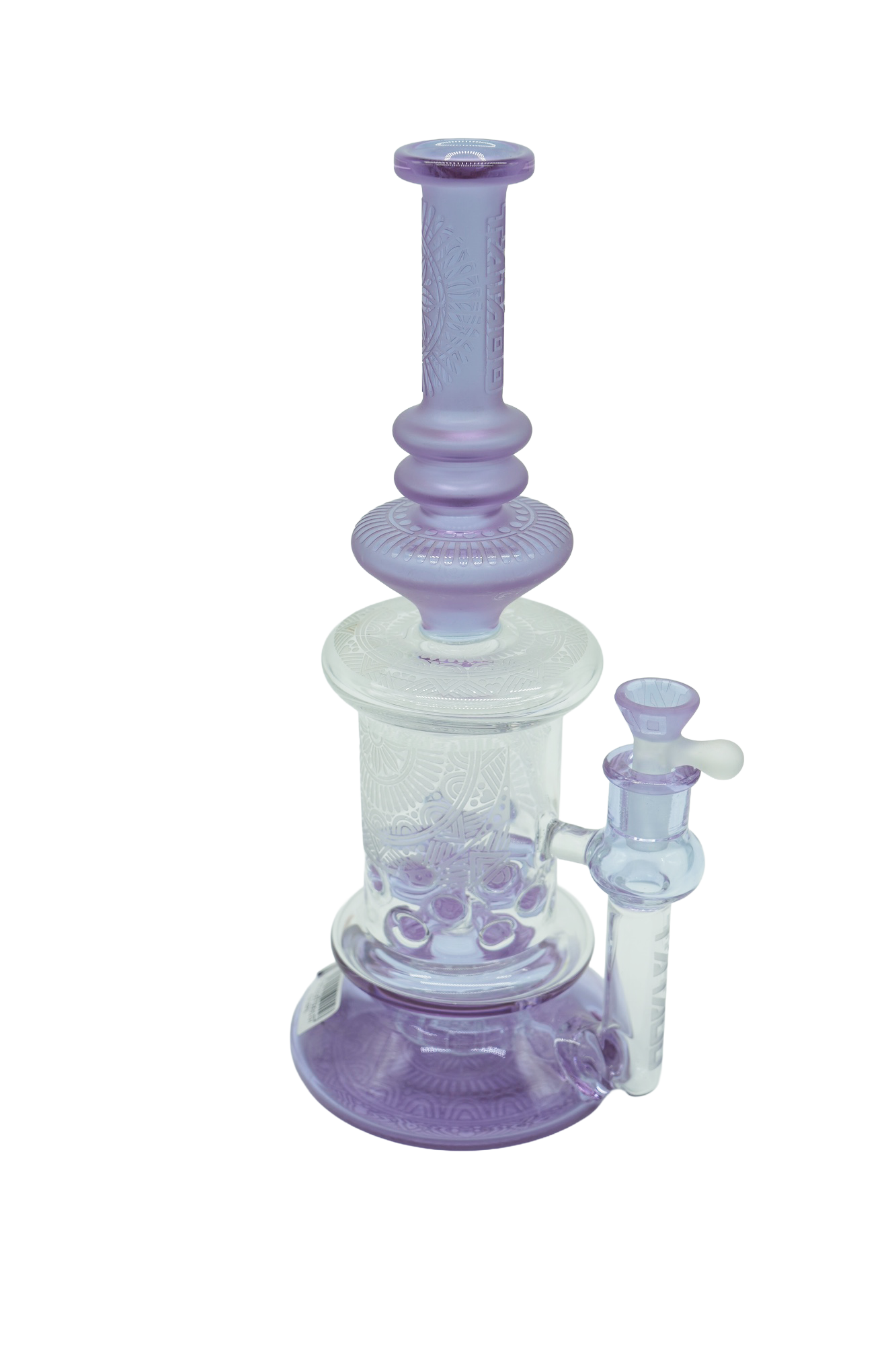 Lookah | Tattoo Glass Bong Purple