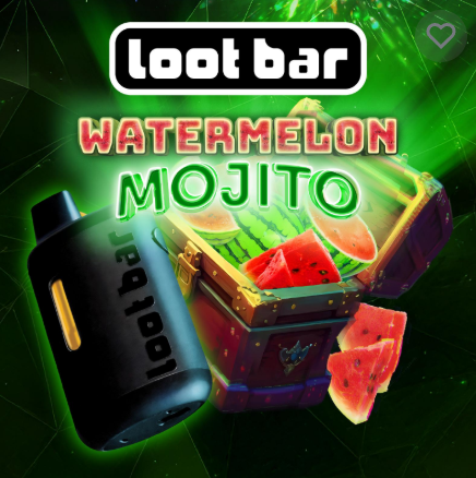 Watermelon Mojito, Flavored Liquid Diamonds Disposable, 2g
