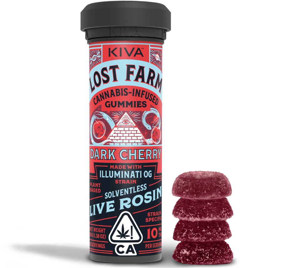 Lost Farm - Edible: Dark Cherry (Rosin Gummy) - 100mg