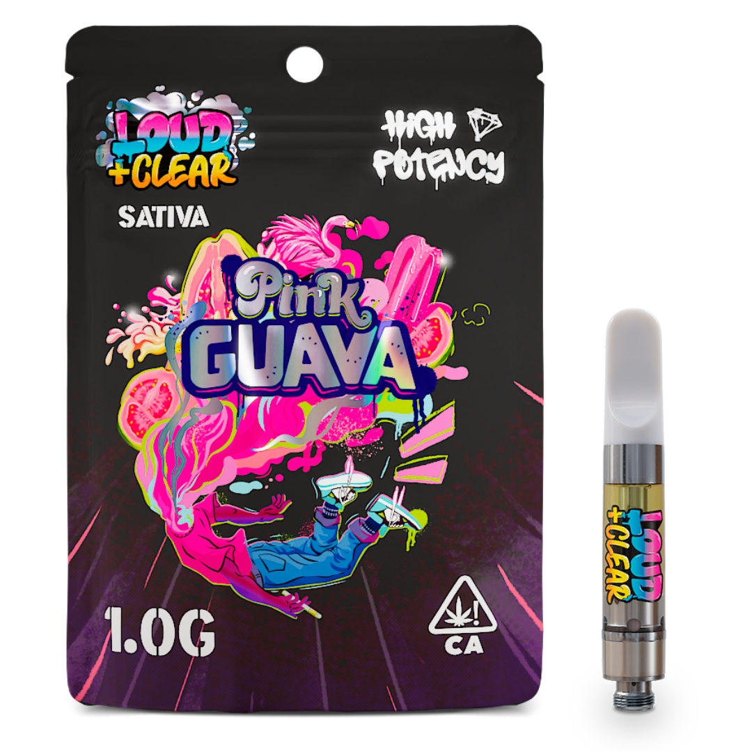 Loud&Clear - Vape: Pink Guava (Liquid Diamonds)