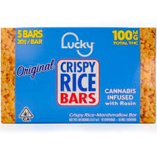 Lucky - Crispy Rice Bars with Rosin - Original 100mg