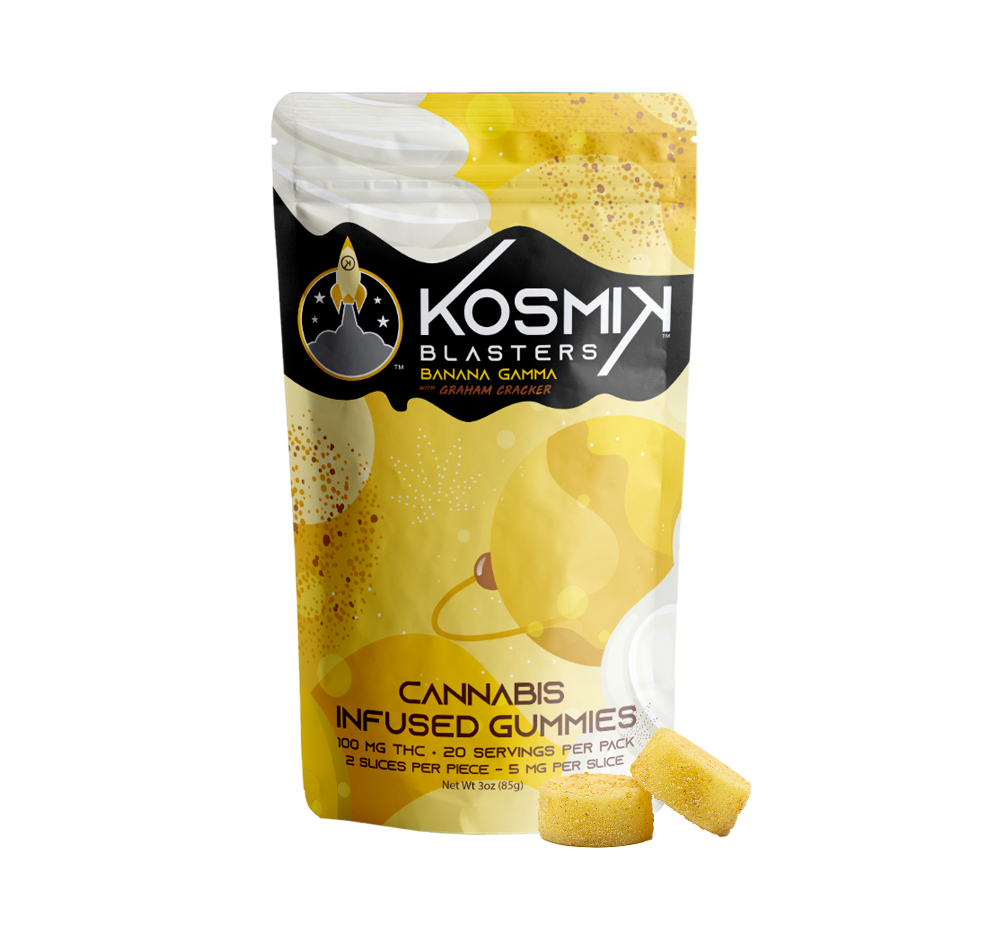KOSMIK BRAND | BANANA GAMMA BLASTER | 100mg