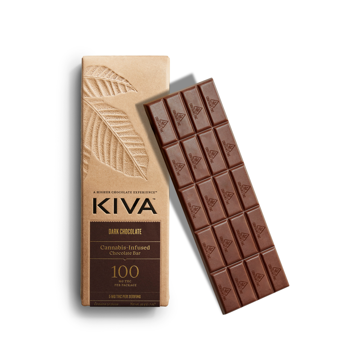 Dark Chocolate | Cold Water Hash | 20pk | 100mg