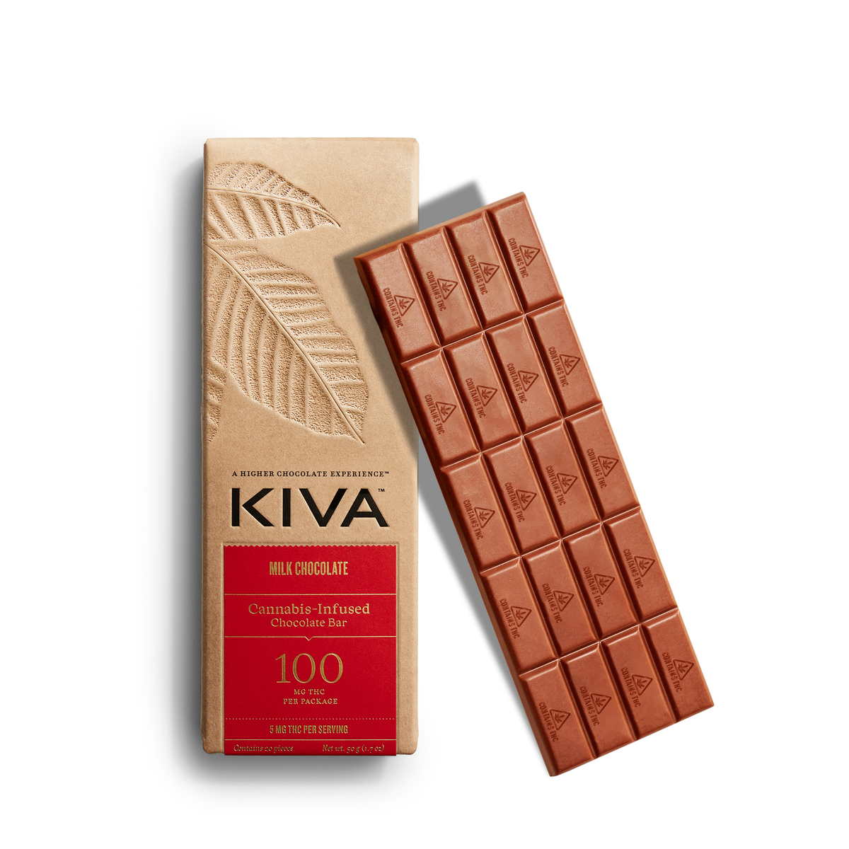 Milk Chocolate | Cold Water Hash | 20pk | 100mg
