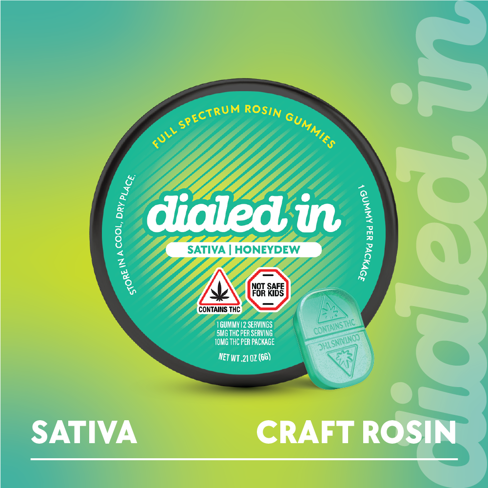 Honeydew | Classic Sativa Gummies 100mg | TAX INCLD