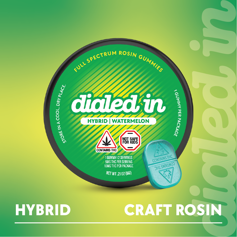 Watermelon | Classic Hybrid Rosin Gummies 100mg | TAX INCLD