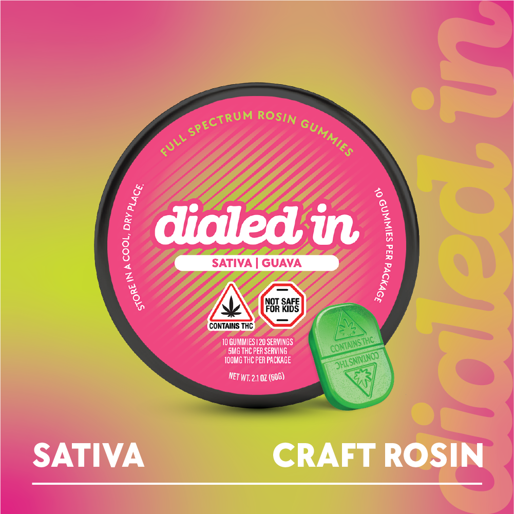 Guava | Classic Sativa Gummies 100mg | TAX INCLD