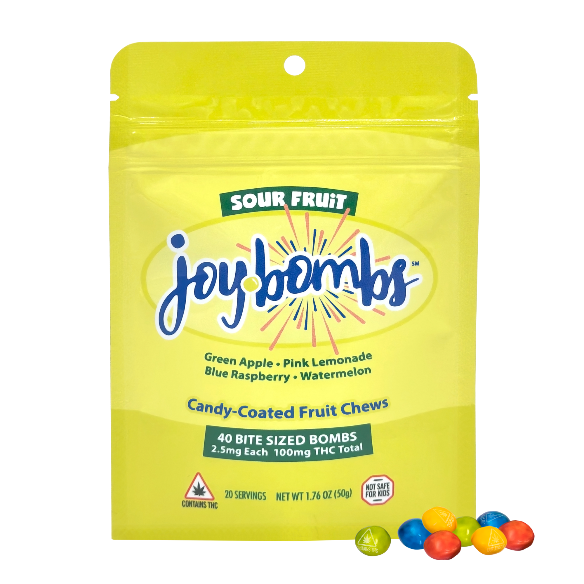 Joybombs Sours Blend 1:1 | 100mg