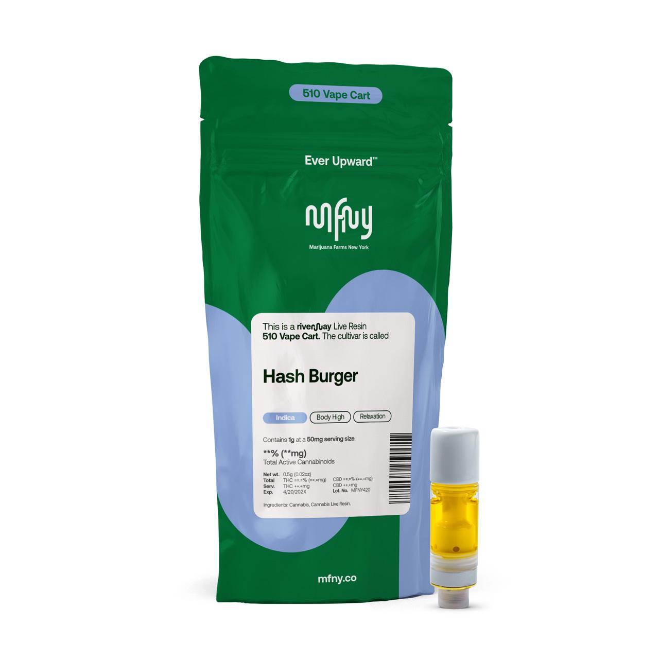MFNY | Hash Burger | Live Resin | Cart | 1g