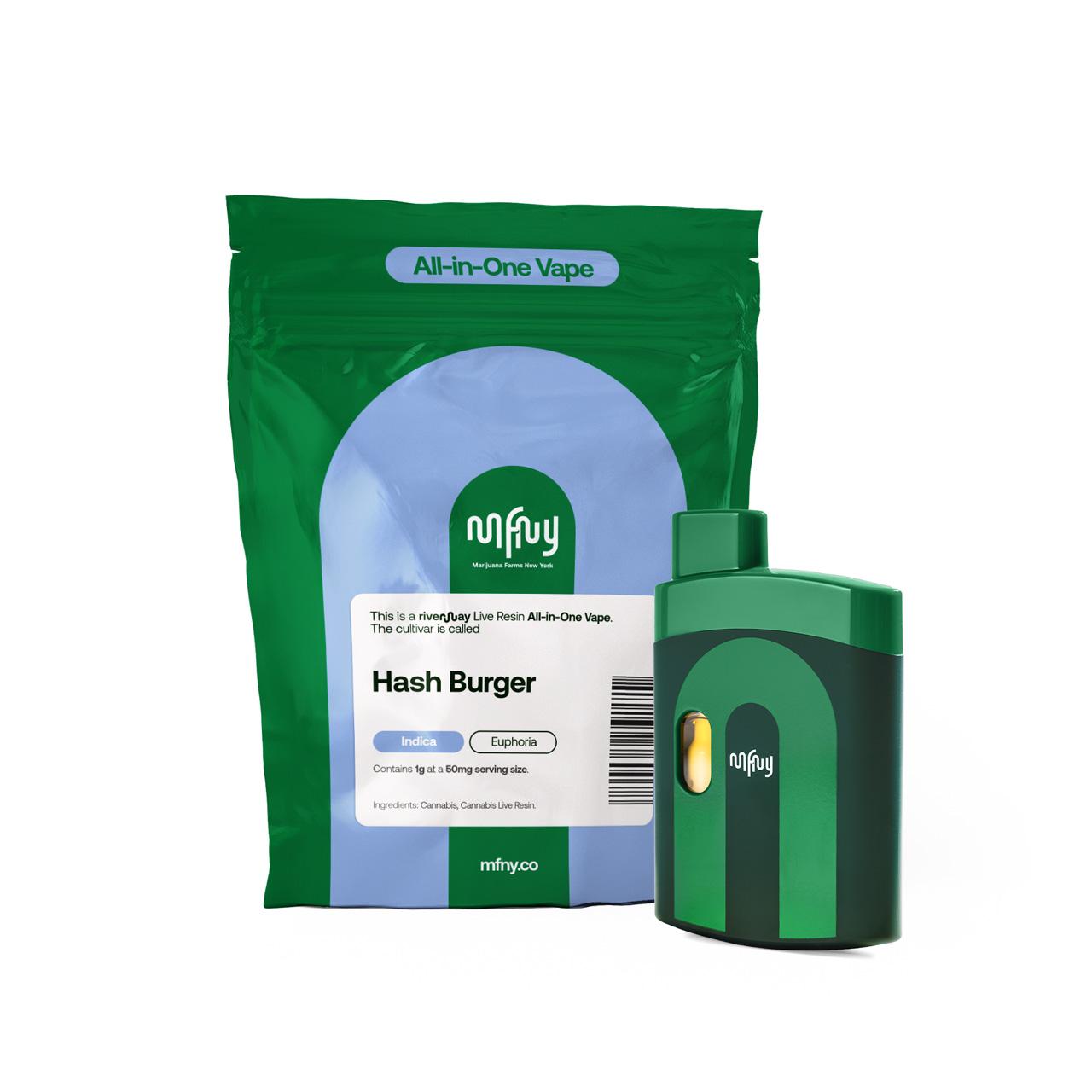MFNY | Hash Burger | Live Resin | AIO | 1g