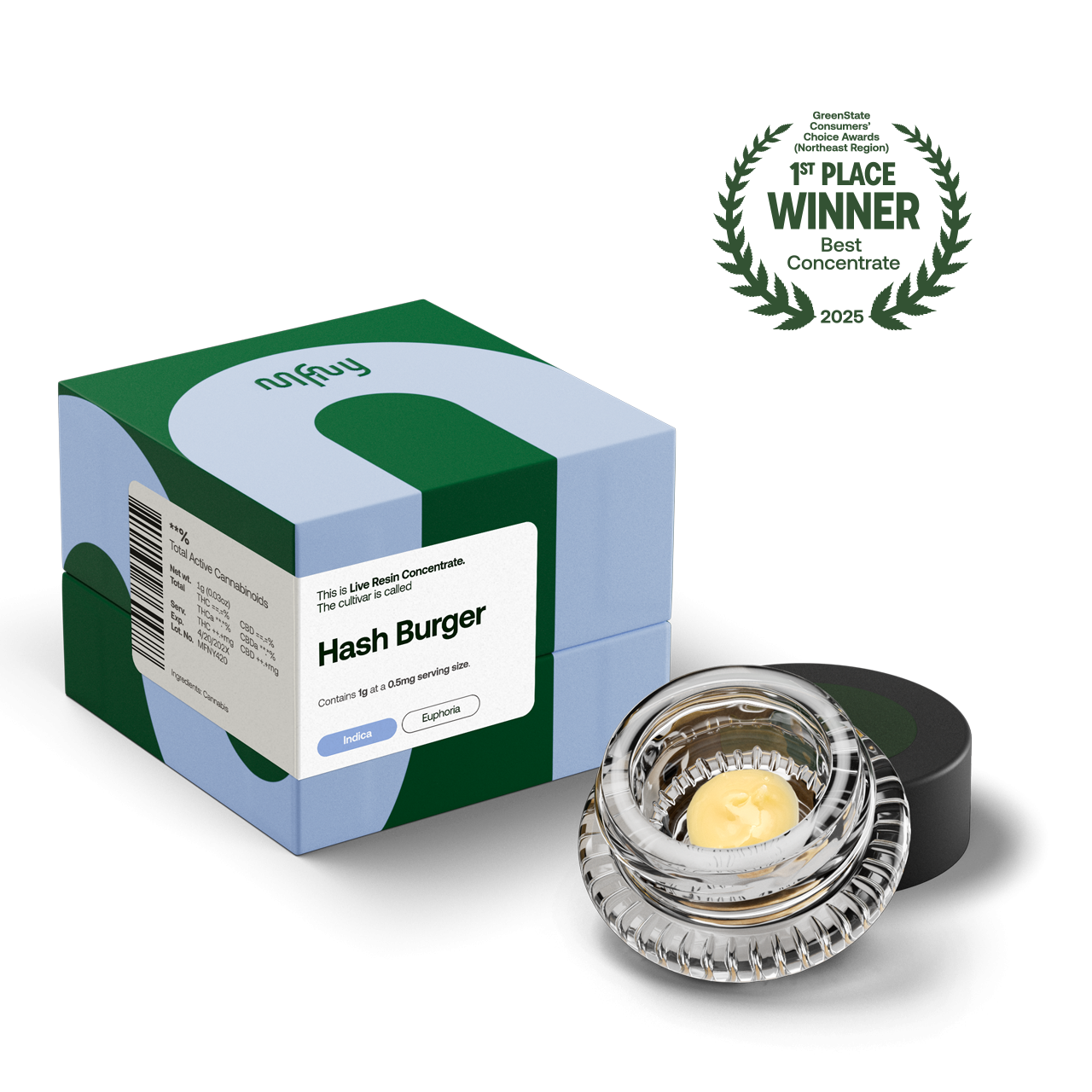 Hash Burger 1g Live Resin Badder | MFNY