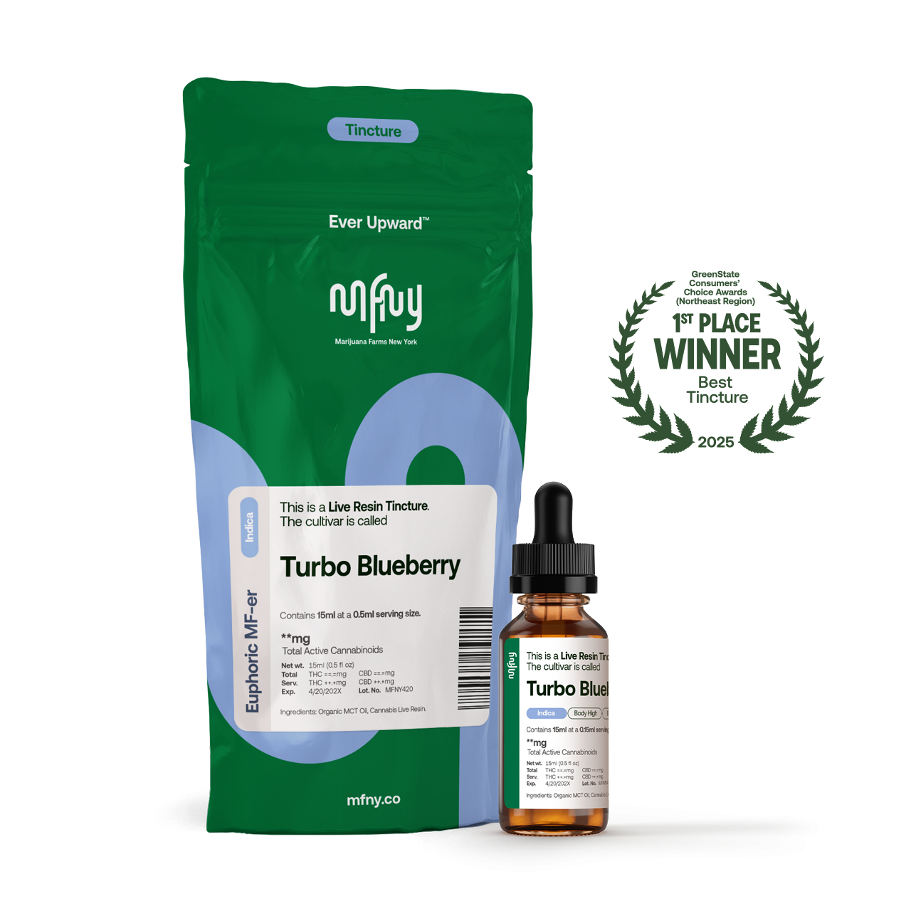 MFNY | Turbo Blueberry | Tincture | 350mg