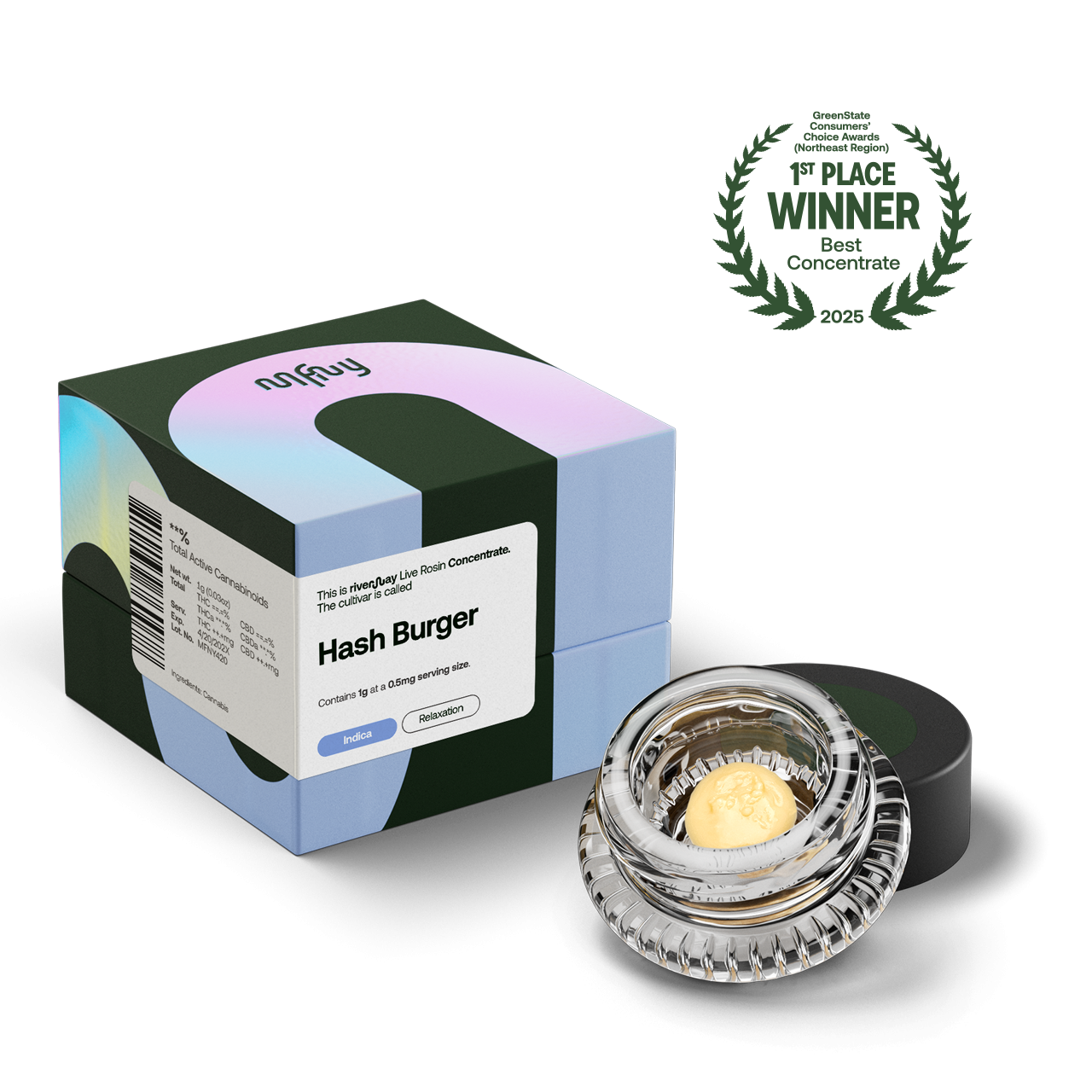 Hash Burger 1g Live Rosin Badder | MFNY