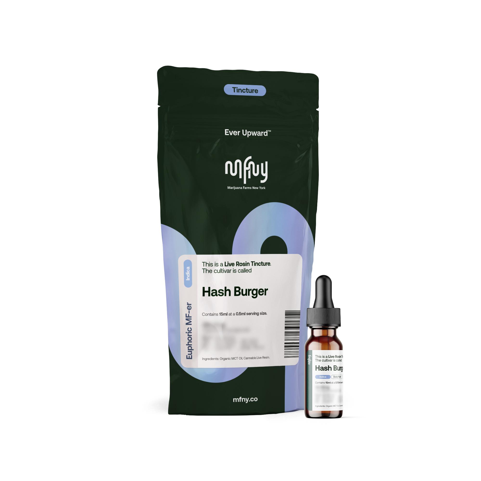 MFNY | Hash Burger | Tincture | Live Rosin | 15ml