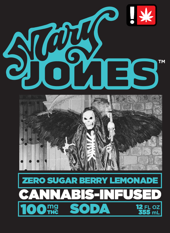 Mary Jones Zero Sugar Berry Lemonade Soda