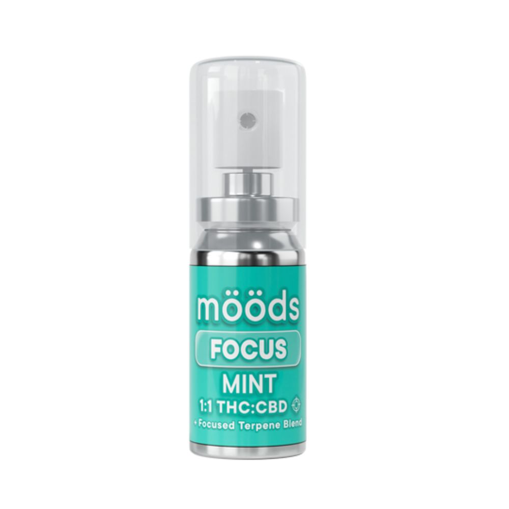 FOCUS MINT SPRAY TINCTURE 500MG - MOODS