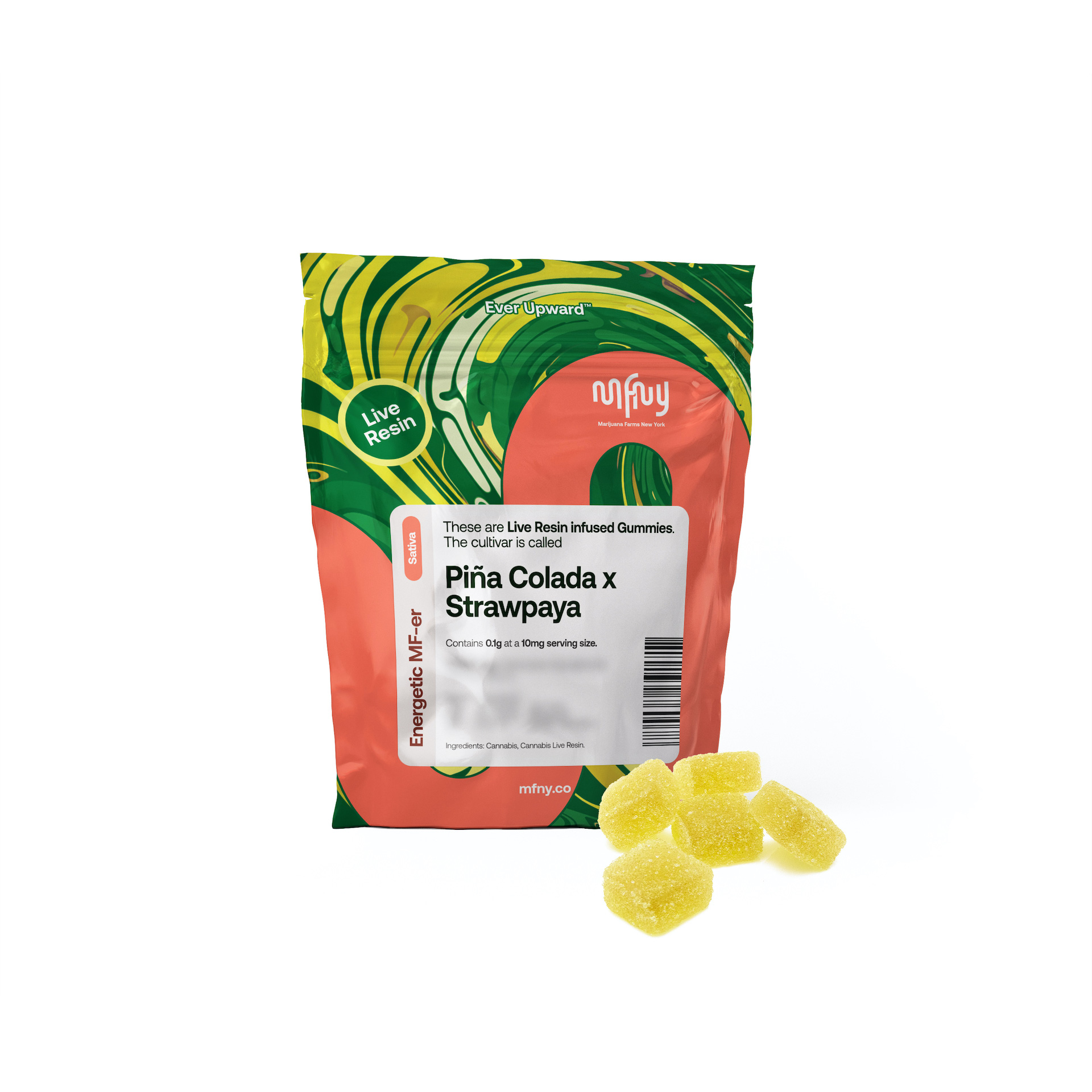 MFNY | Live Resin Gummy Piña Colada x Strawpaya