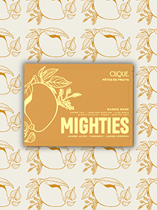 Clique Mighties 2pk Gummies 100mg Mango Muse