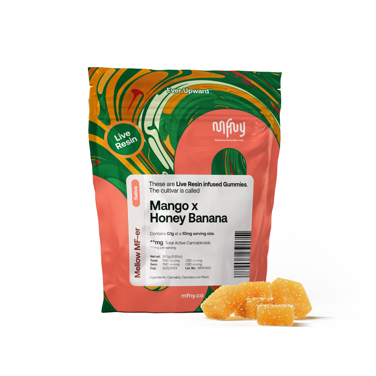 MFNY | Live Resin Gummy Mango x Honey Banana
