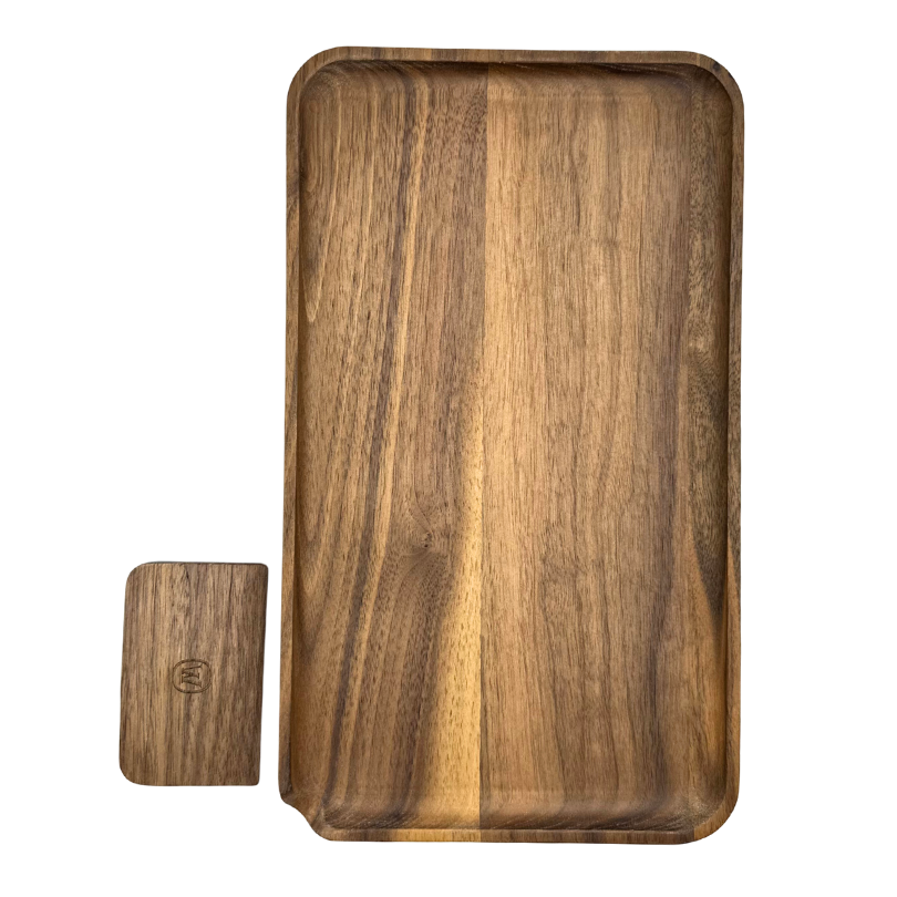 Marley Natural - Large Wood Rolling Tray - Accessories
