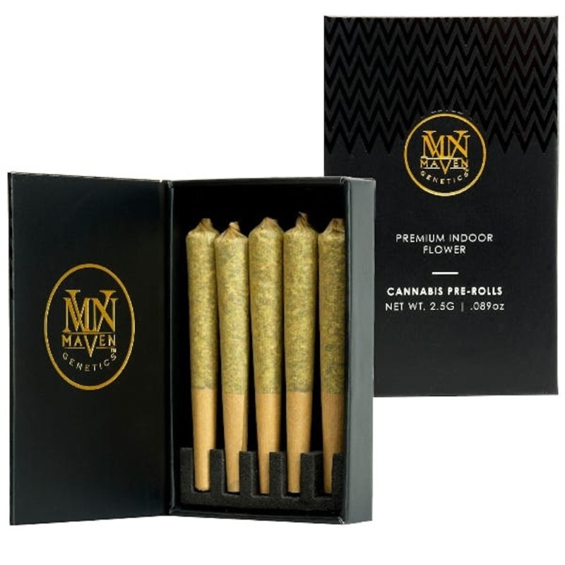 Maven Parisian Kush (H) Preroll 5pk 2.5g