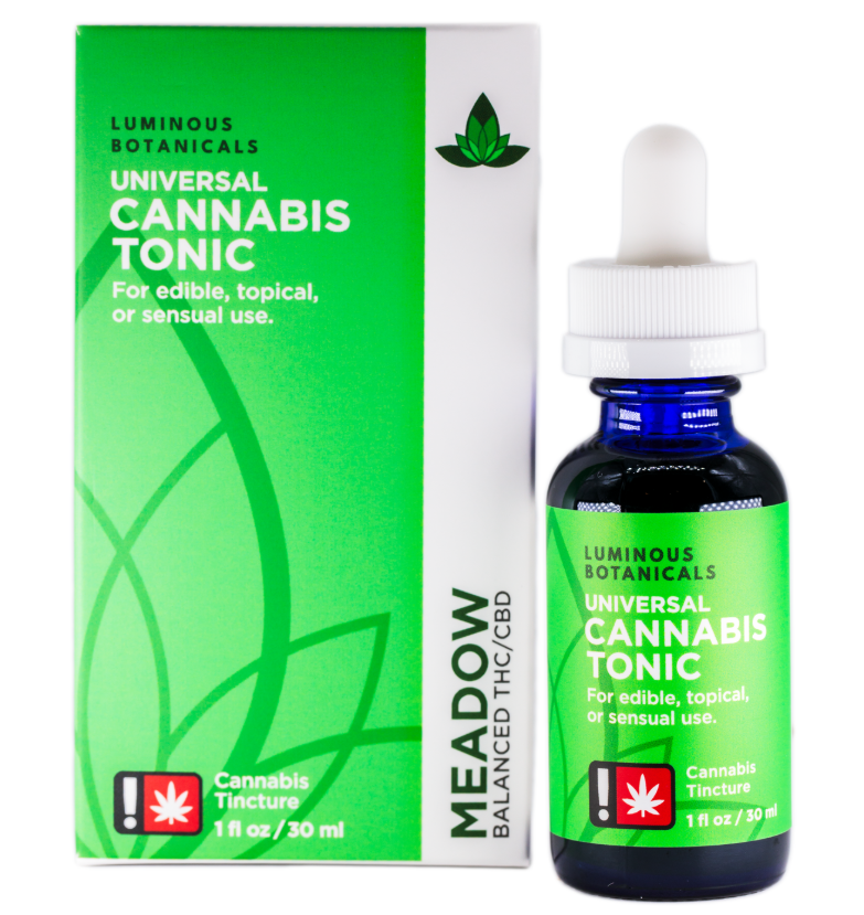 Luminous Botanicals Meadow Blend Tincture 1oz 750mg