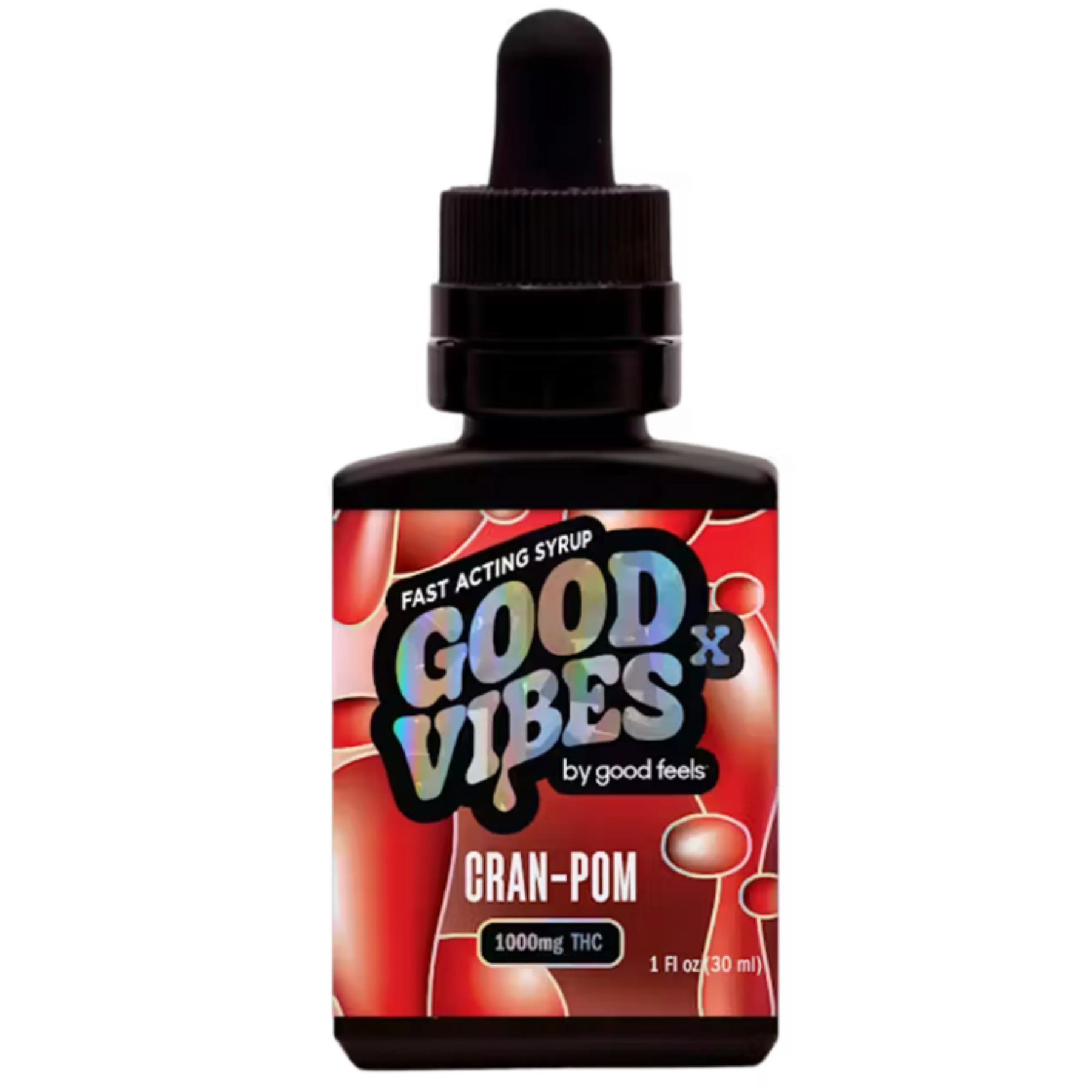 Good Vibes Cranberry Pomegranate Syrup | 1000mg