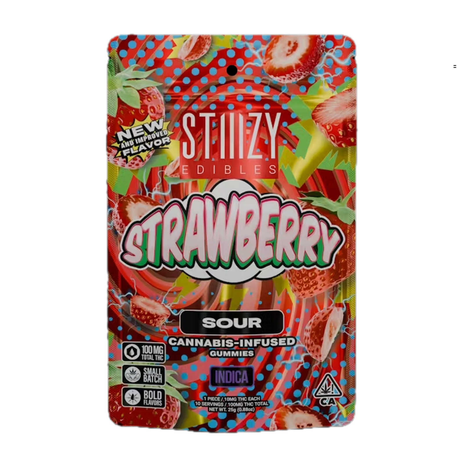 Sour Strawberry | Gummies | 100mg