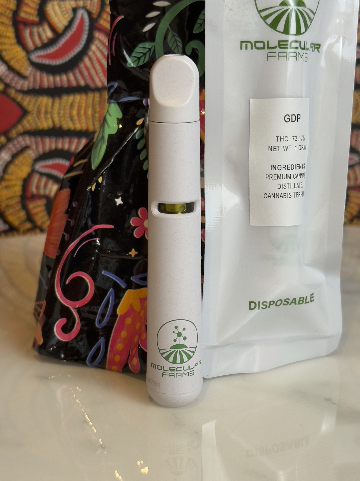 Granddaddy Purple Distillate Disposable 1g