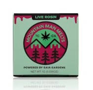 Mountain Man 1g Black Maple Live Rosin