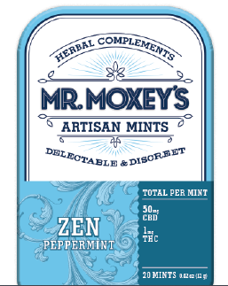 Mr. Moxey's 50:1 Peppermint Zen Mints