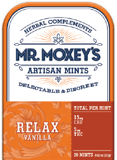Mr. Moxey's 3:1 Vanilla Relax Mints