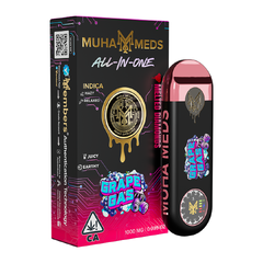 Muha Meds - Grape Gas Melted Diamonds AIO 1g