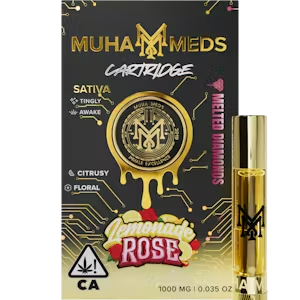 Muha Meds - Lemonade Rose Melted Diamonds Vape 1g