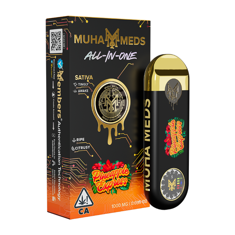 Muha Meds - Pineapple Express AIO 1g