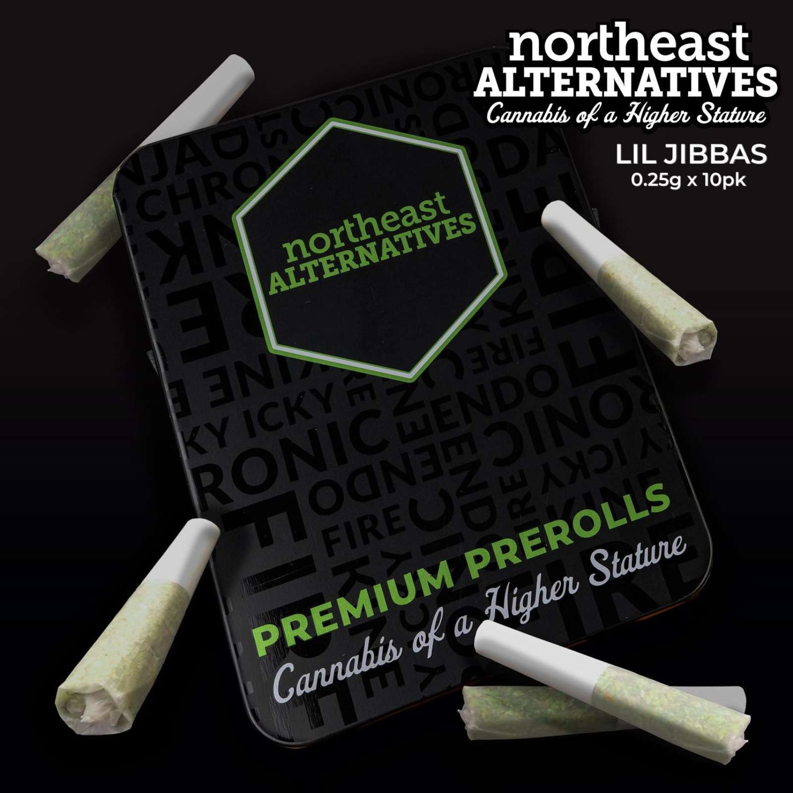 Moroccan Peaches (2.5g Pre-Roll Pack 0.5g 5pk) | Northeast Alternatives