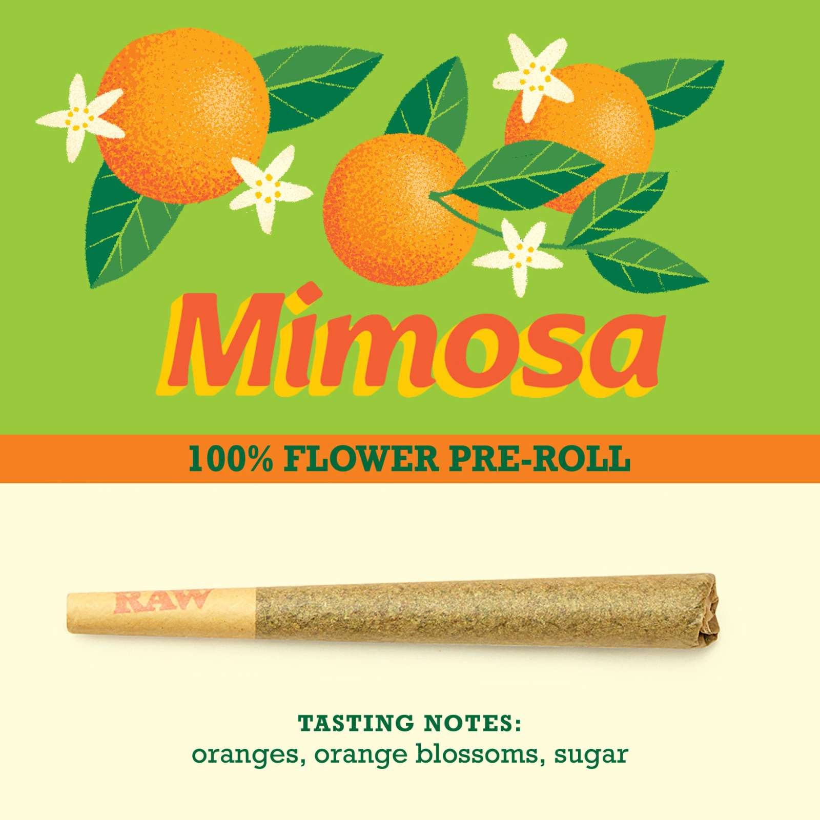 Mimosa (1.0g Pre-Rolled Joint) | Paper Crane