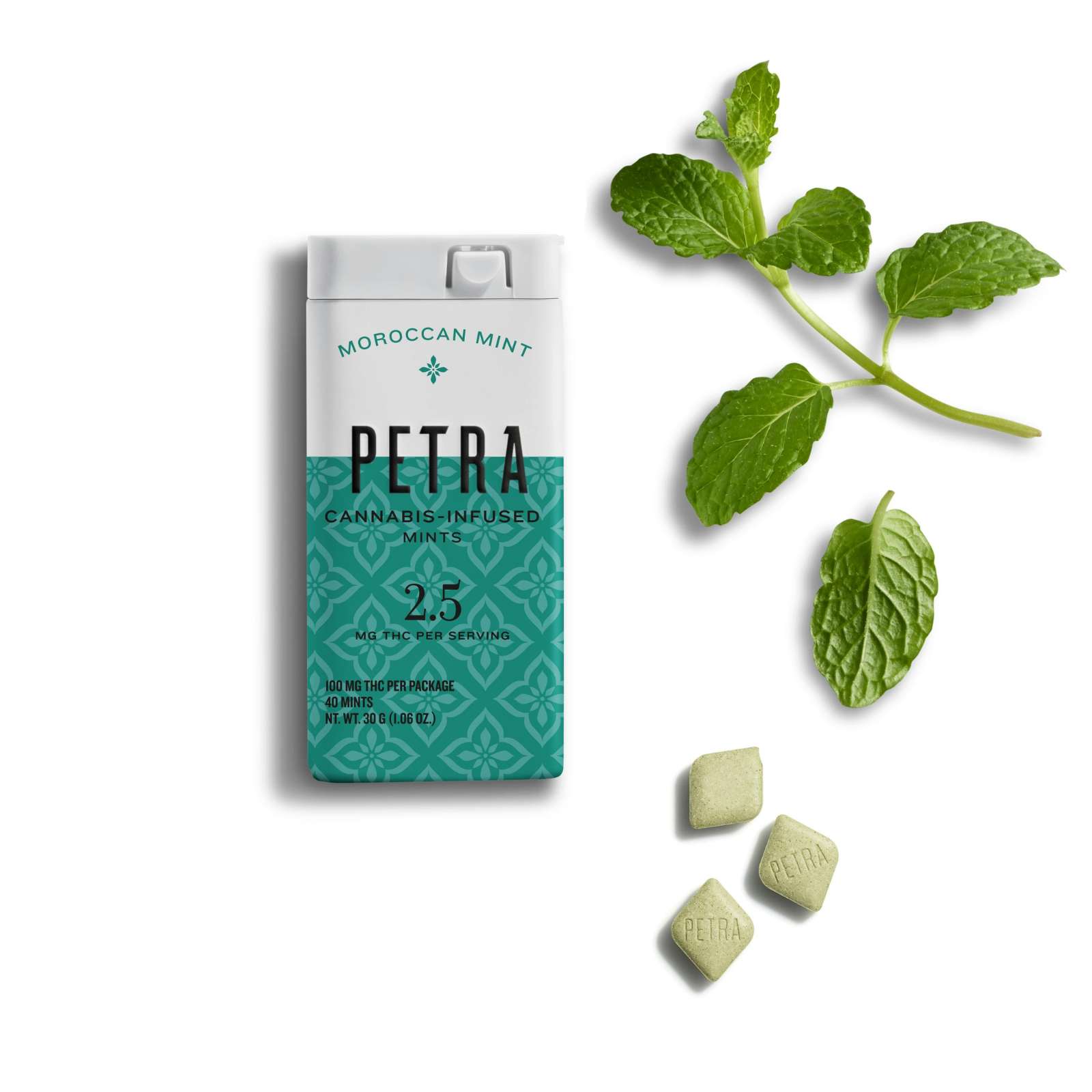 Moroccan Mint Micro-Dose Mints | Petra