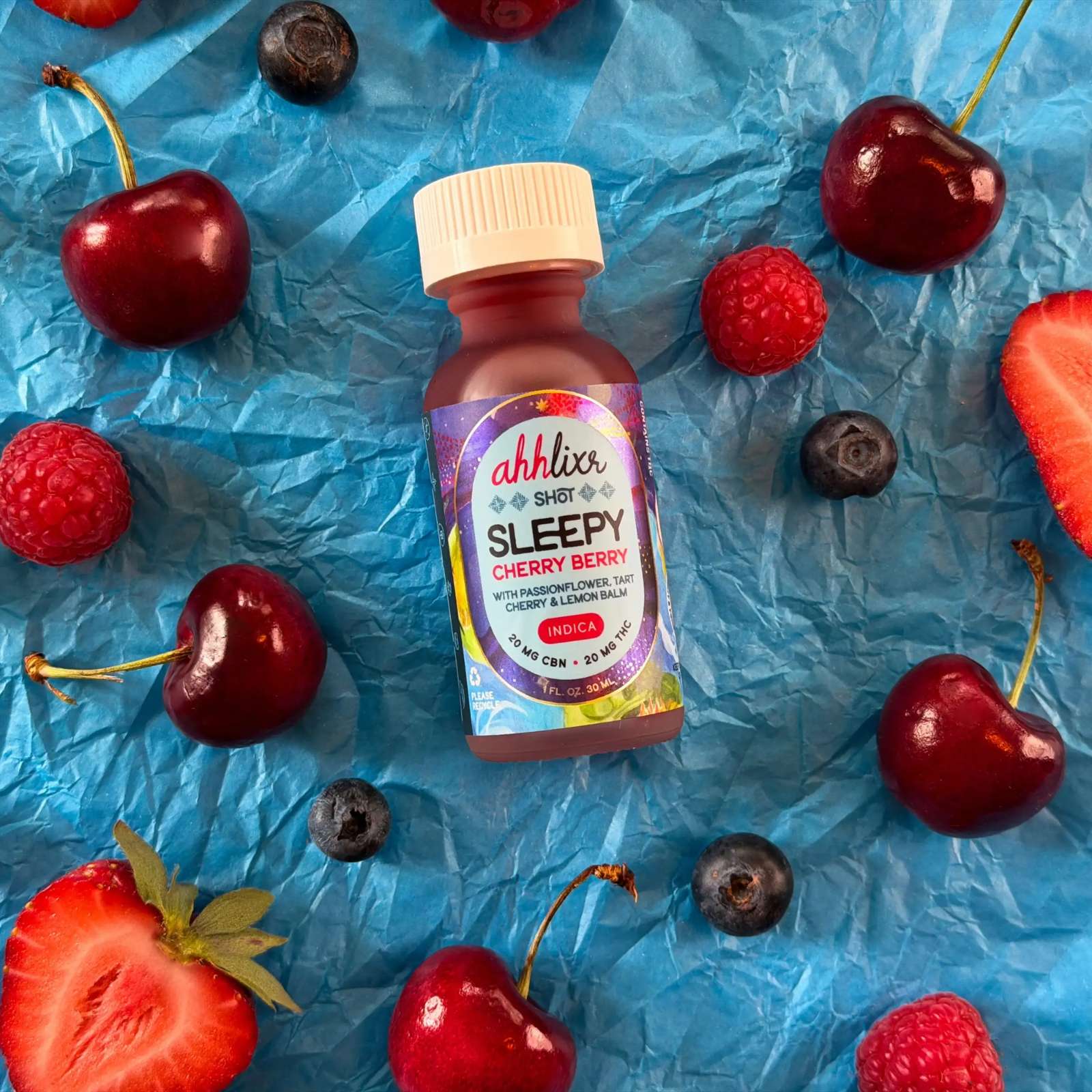 *Sleepy* Cherry Berry Wellness shot (20mg) | Ahh Moments