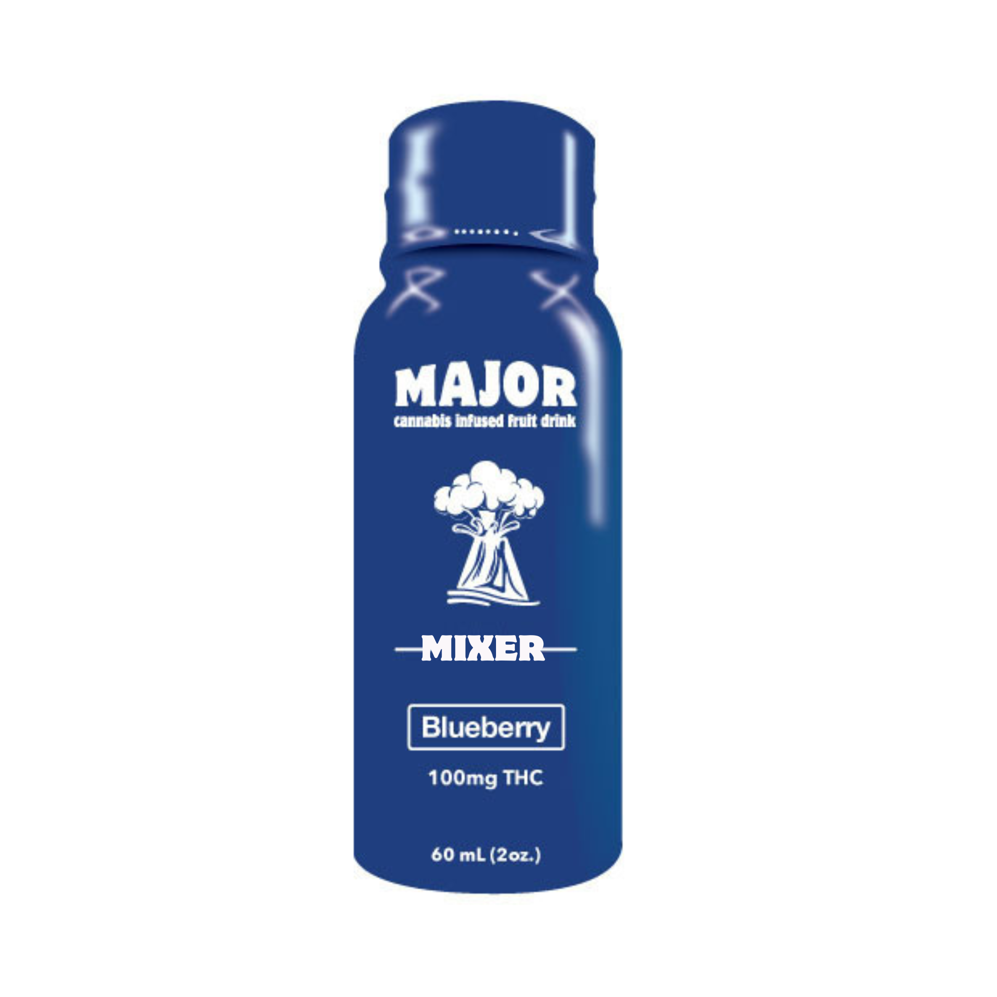 Beverage Mixer | Major | Fast Acting Blueberry | 100mg