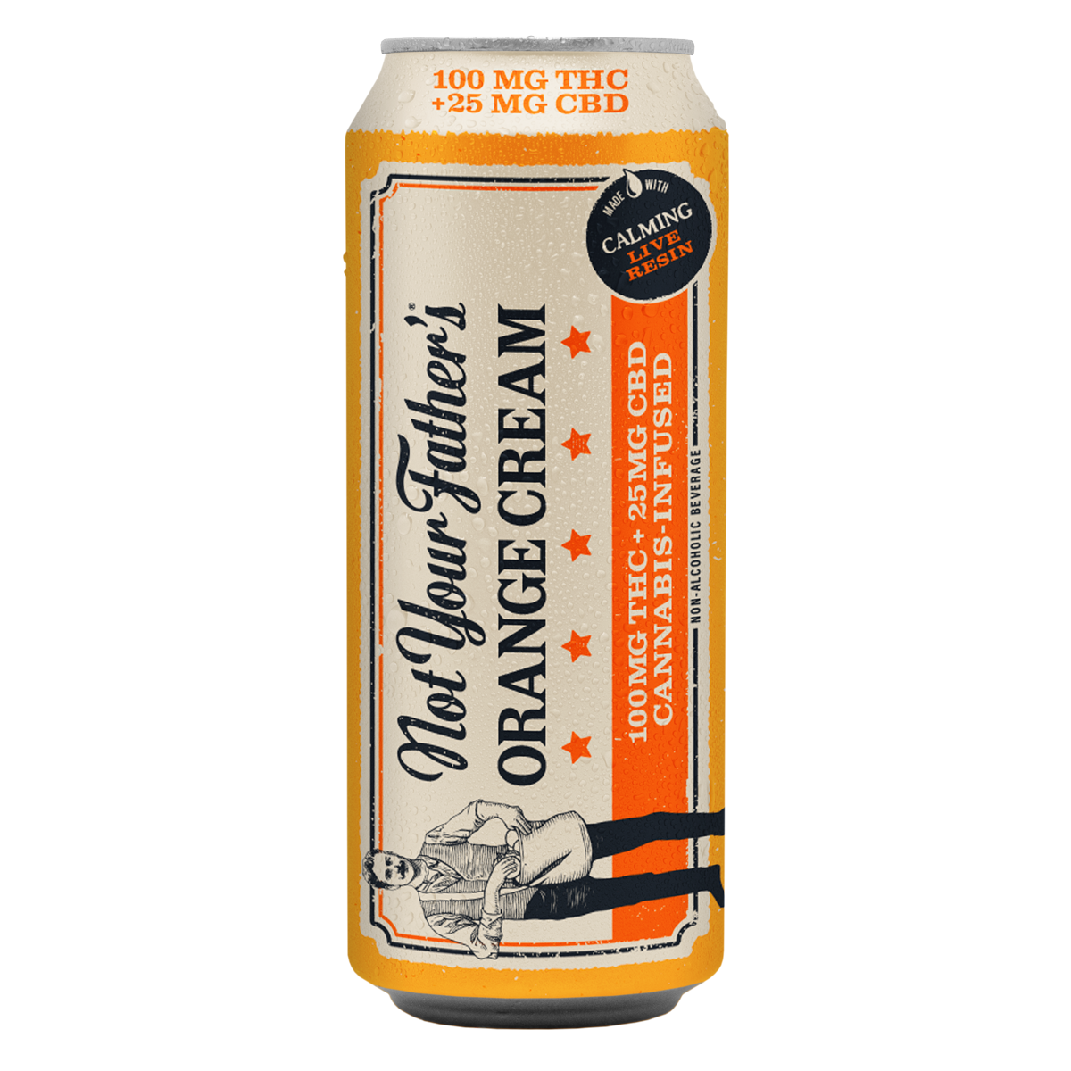 Not Your Father's Live Resin 100mg + 25mg CBD - Orange Cream (H)