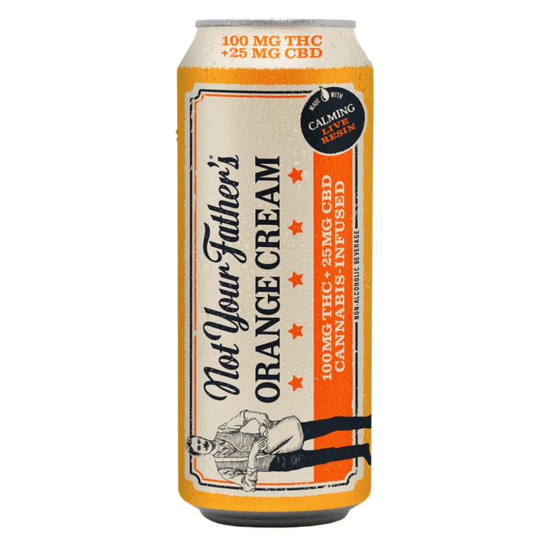 NYF Orange Cream 4:1 THC:CBD Soda 125mg