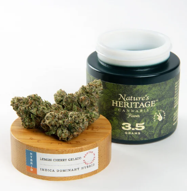 Nature's Heritage Lemon Cherry Gelato 3.5g