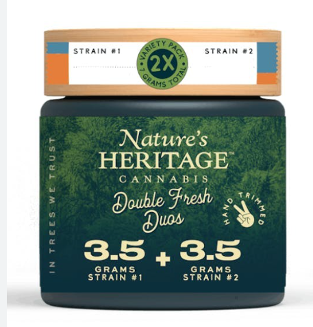 Nature's Heritage Double Fresh Duos Cherimoya + Buckner 7g